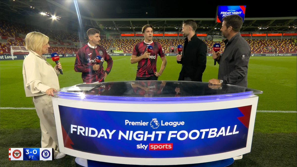 "I don't care about my performance, I just want to help the team" Jannik Schuster reacts to being Player of the Match in Brentford's 3-0 win against Chelsea 🌟