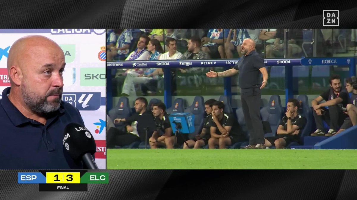 Manolo Gonzlez, autocrítico con el encuentro del Espanyol ante el Elche❌ 🗣️"Hemos hecho un partido horrible" #LALIGAenDAZN⚽