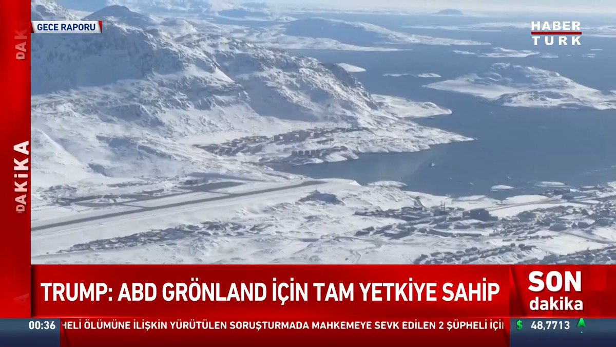 #SONDAKİKA - Trump: Danimarka ve Grönland ile anlaştık ''ABD Grönland için tam yetkiye sahip.''
