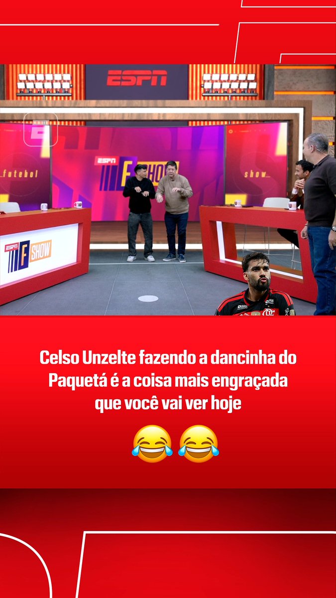 Celso Unzelte fazendo a JOGADINHA DO PAQUETÁ na ESPN. 🎥 ESPN Brasil | SportsCenter Brasil