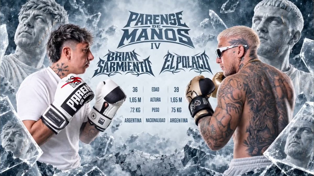 "Brian Sarmiento": Porque peleará contra El Polaco en #ParenseDeManos IV