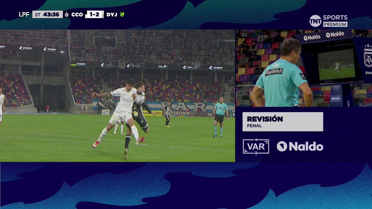 EL PENAL AGÓNICO PARA CENTRAL CÓRDOBA Tras ver el VAR, Echavarría cobró este penal para el Ferroviario ante Defensa. Viví el Torneo Clausura 2026 por TNT Sports Premium y disfrutalo también en HBO Max 👉 #Suscribite #LPFxTNTSports