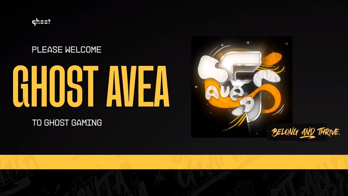 Welcome to Ghost Gaming, Ghost Avea!