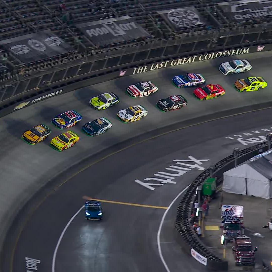 Nighttime is the right time for Chase racing! The green flag is out at Bristol Motor Speedway, live on The CW Sports.