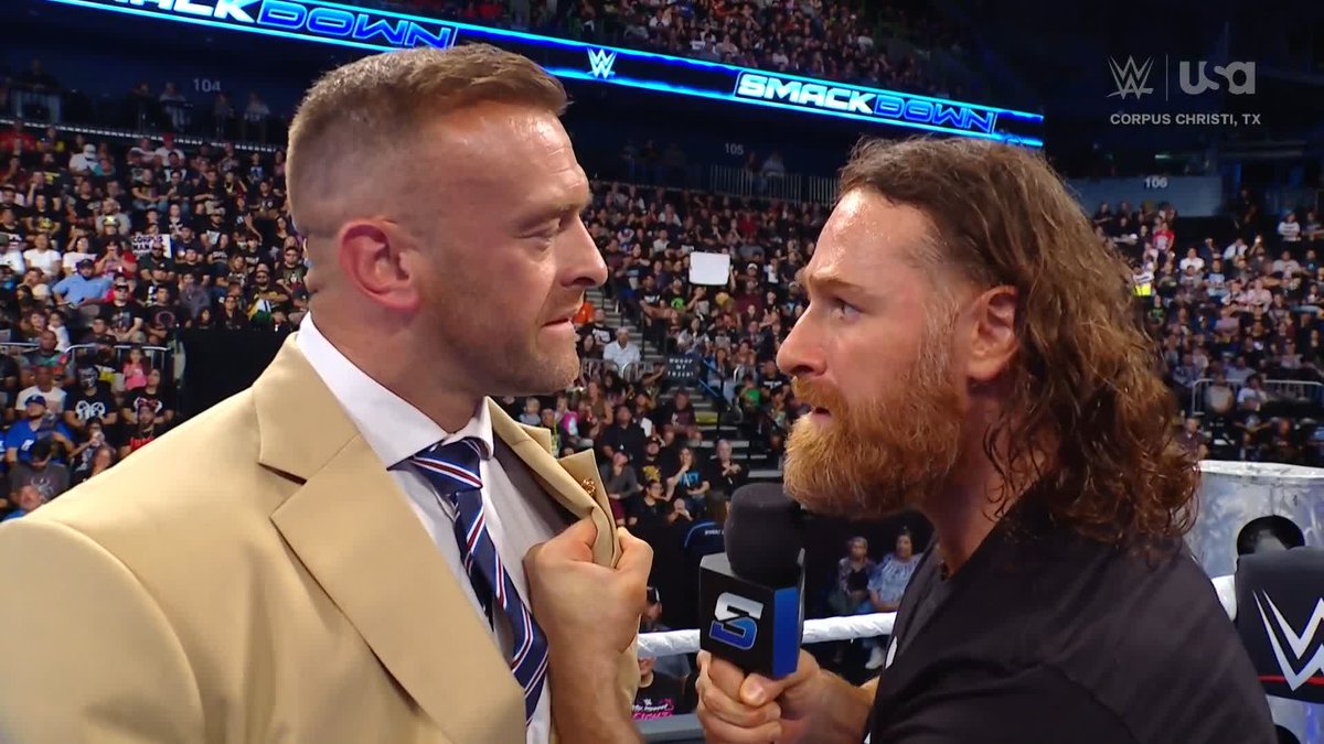 LET'S GOOOO!!! SAMI ZAYN vs. KEVIN OWENS. WWE TITLE MATCH. 🏆 TONIGHT on SmackDown!!