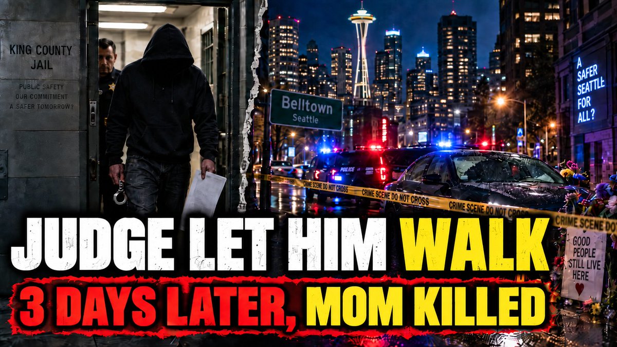 Seattle let a domestic violence suspect out of jail. Three days later, police say he shot a 23-year-old mother to death in her car in Belltown. Her daughter just turned 6 months old. He was on supervision when it happened. Is anyone in this city still surprised by this?