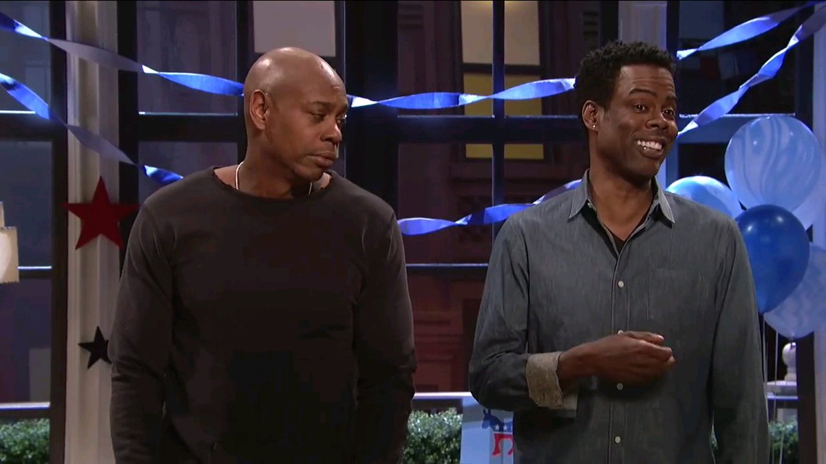 Chris Rock and Dave Chappelle didn’t even have to act in this one, they just showed up as themselves, and somehow that made it even funnier.