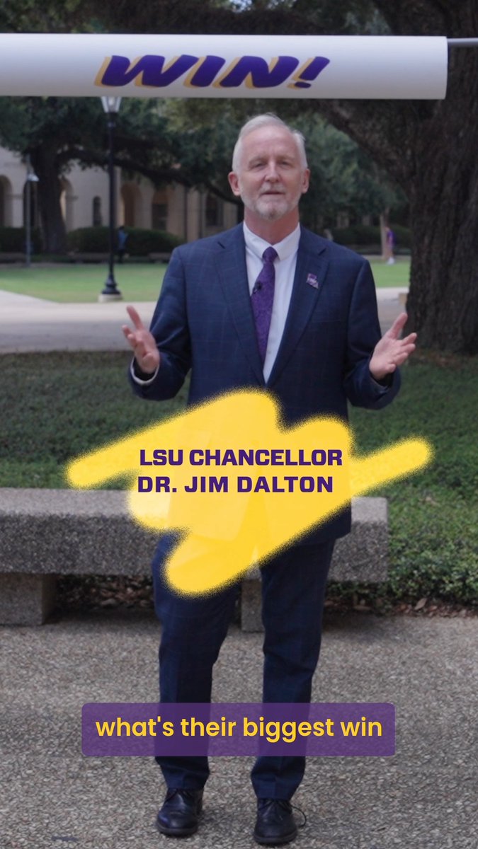 Every win deserves a little celebration. Geaux Tigers! Dr. James Dalton