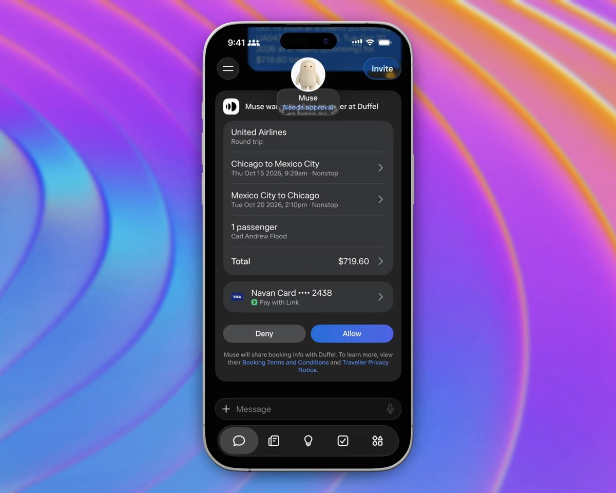 Build a Muse connector and accept agentic payments with Stripe.