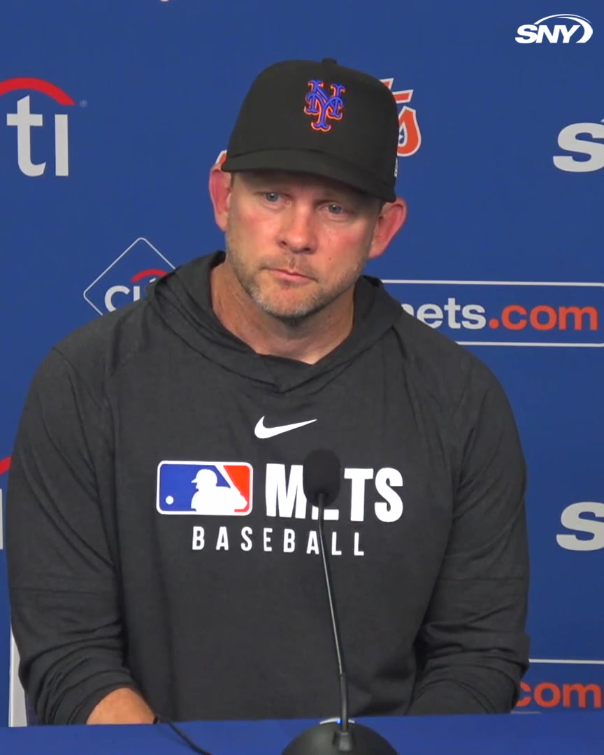 Andy Green was asked how the Mets can get Zac Thornton to maintain his edge: "I think you have to train like you've never won anything and compete like you never lost."