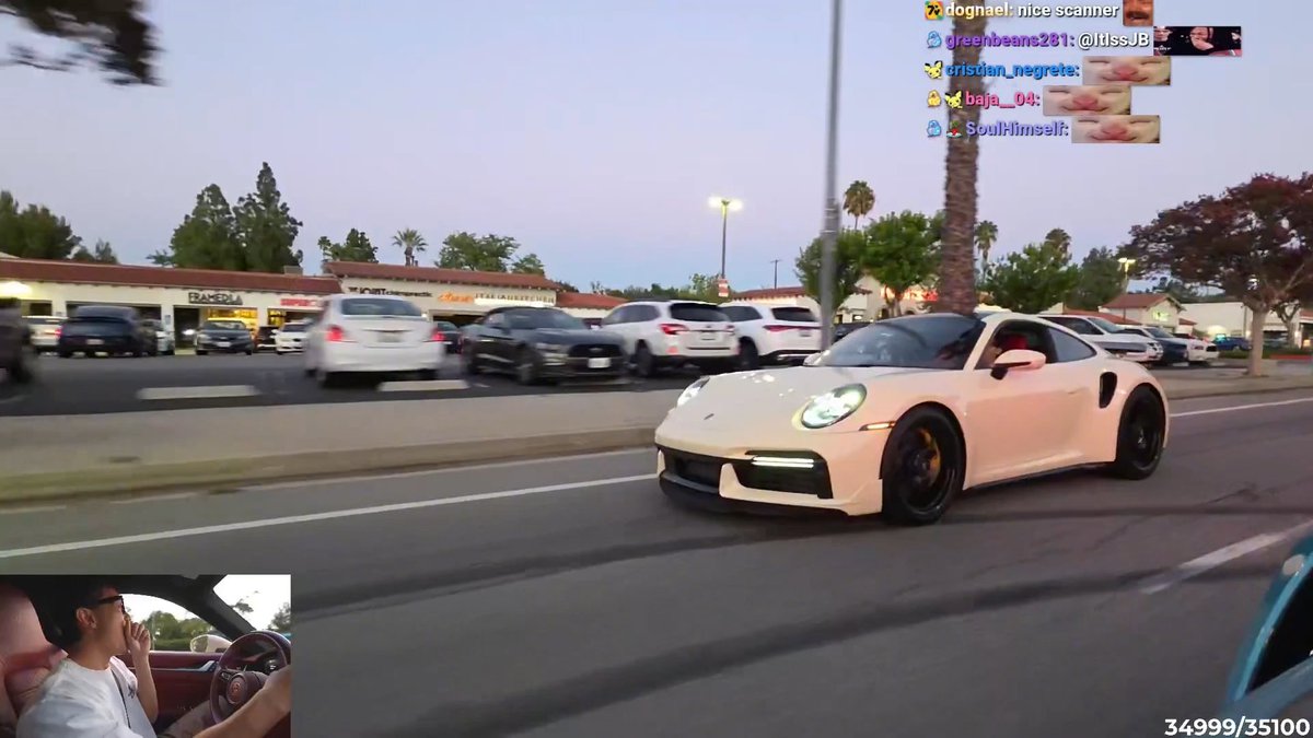 StableRonaldo and JasonTheWeen RACED each other in their Porsches while Jason was testing his new Porsche 911 Carrera. 😭🔥