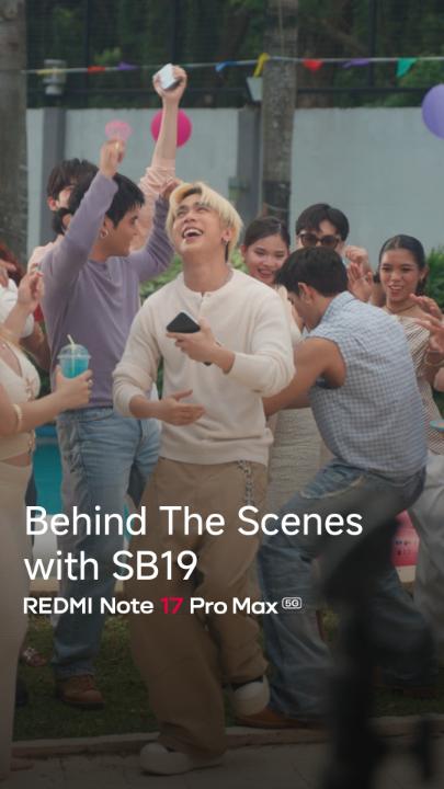 Behind the power. Behind the moves. Behind the MV. 👀🔥 Take a look behind the scenes of SB19’s “Power To the Max” MV shoot with the #REDMINote17Series From rehearsals to final takes, here’s how all the energy came together. #TitanPowerGoMax