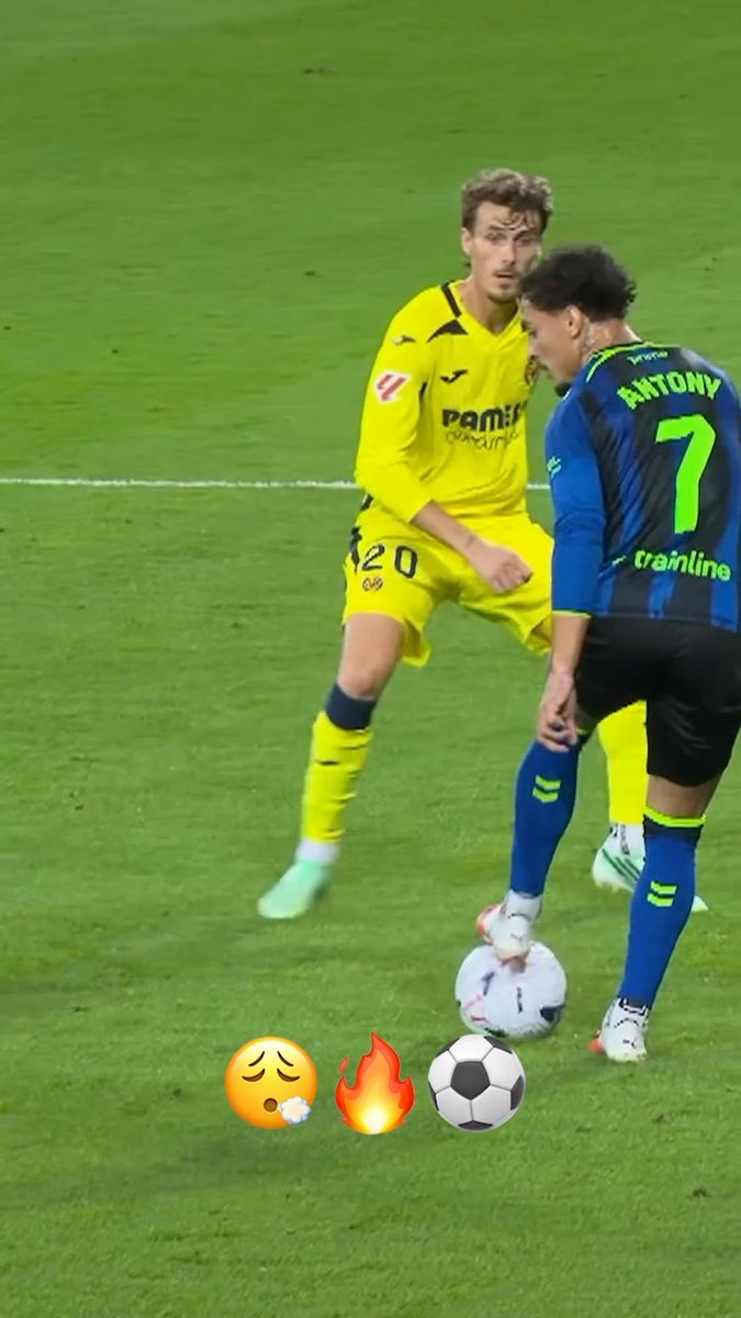 Los trucos de Antony.😮‍💨🪄⚽️ (Vía @laliga/ig)