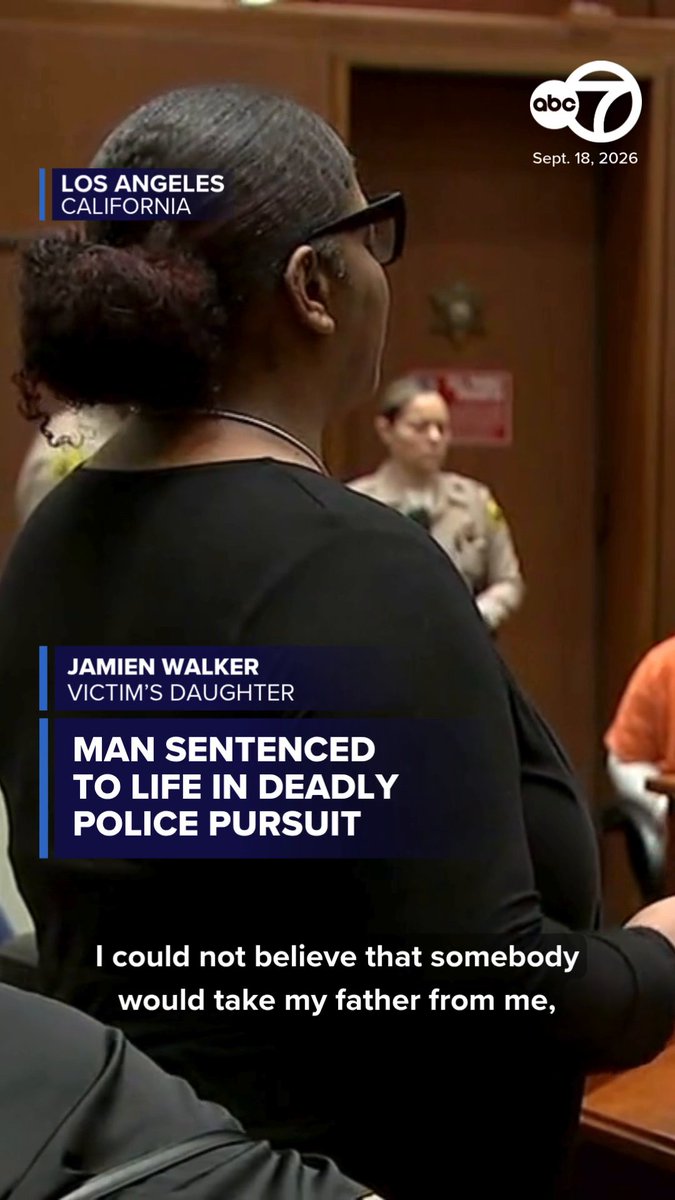 A Los Angeles man convicted in a violent crime spree that included a deadly carjacking and police chase was sentenced Friday to life in prison without the possibility of parole.