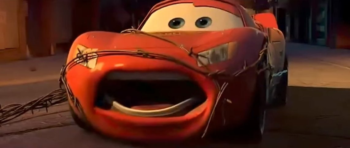 Like Woody from Toy Story, Pixar loves reusing Lighting McQueen’s screams.