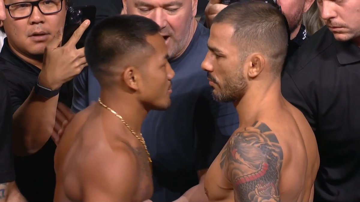 🚨 Joshua Van vs Alexandre Pantoja son yüzleşme