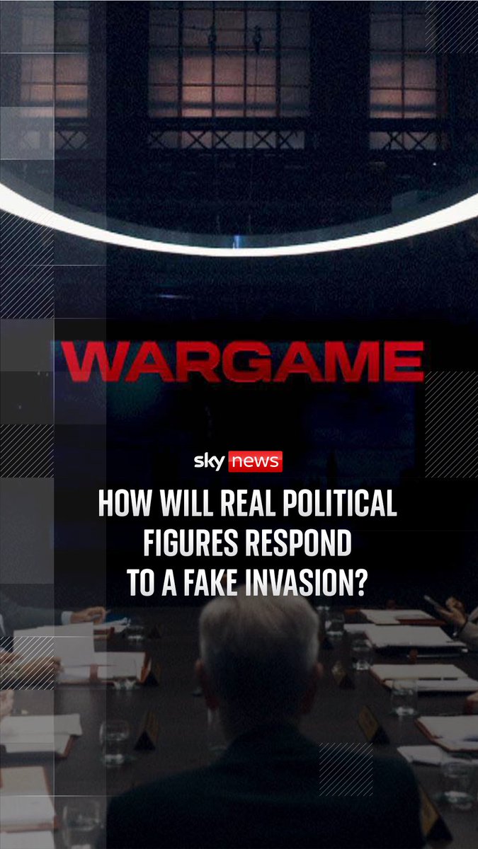 With the threat from Russia rising in the real world, a new series from Sky brings together former ministers and military chiefs to test what might happen if the UK faced an attack. Watch the new TV Show 'Wargame' on Sky and NOW from 21 September