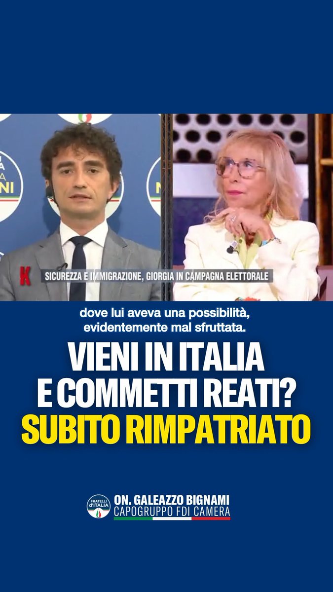 È buon senso. Chi non rispetta le nostre leggi, non merita di stare qui. Cosa ne pensate?