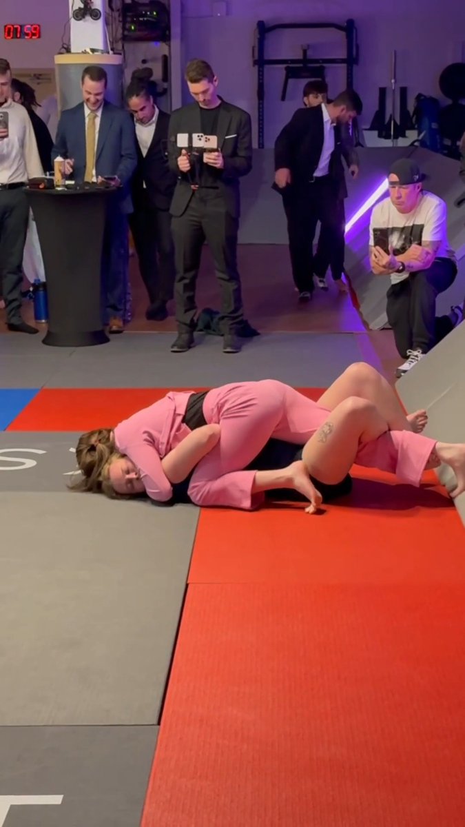 JIU JITSU With A Gun? | Female Grappling Match #CombatGirls