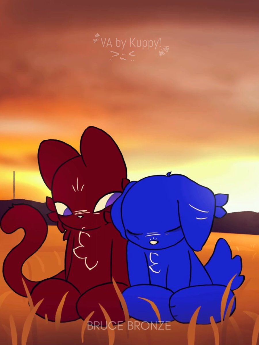 Not a Pillow...! . Art/Animation by Bruce Bronze . VA by Kuppy!(me) . #Voiceacting #Fandub #foryou #rileyandchaz #cute #furry