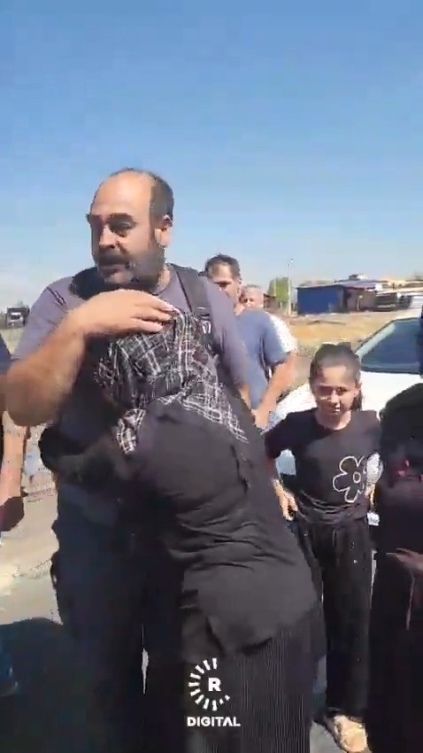 #VİDEO - Narin Güran'ın babası Arif Güran, Diyarbakır'dan Ankara'ya adalet yürüyüşüne başladı Ailesi, Güran'ı uğurladı