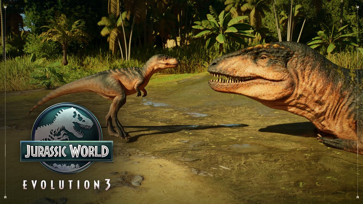 The mighty Carcharodontosaurus returns as a full family unit, for free, in Jurassic World Evolution 3! Welcome them to your park on 29 September, as part of Free Update 1.5