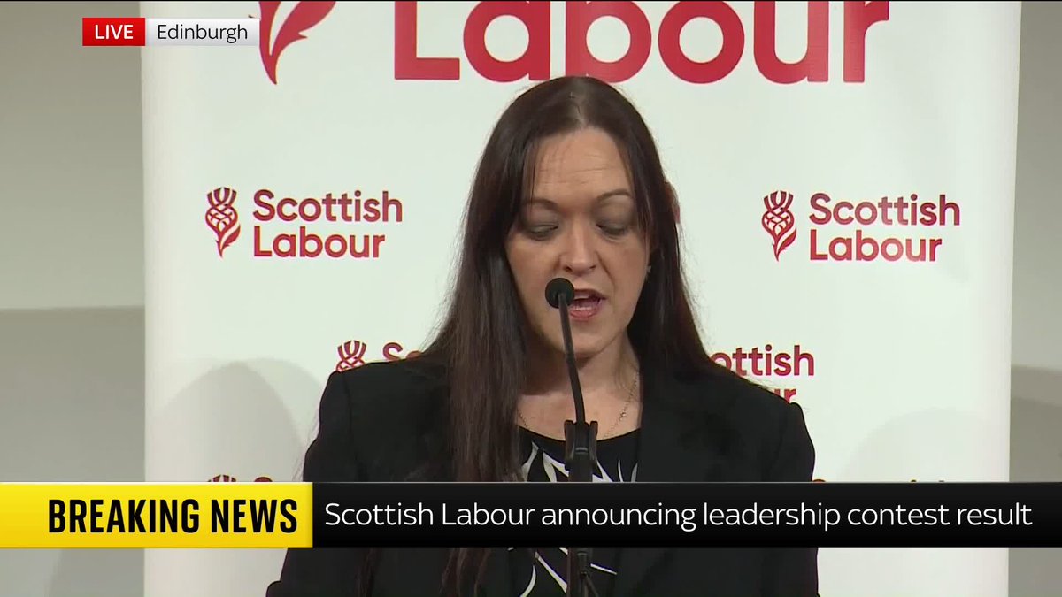 BREAKING: Michael Marra has been named the new leader of Scottish Labour, replacing Anas Sarwar. Watch his winning speech ⬇️