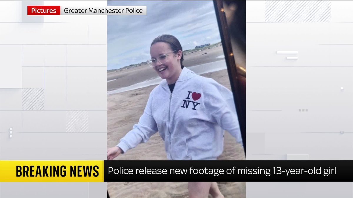 BREAKING: Greater Manchester Police have released a new image of missing teenager Lilia, who disappeared from her home in Bolton on 11 September. The 13-year-old was last seen at Manchester Piccadilly bus station shortly after 10:30am on 14 September.