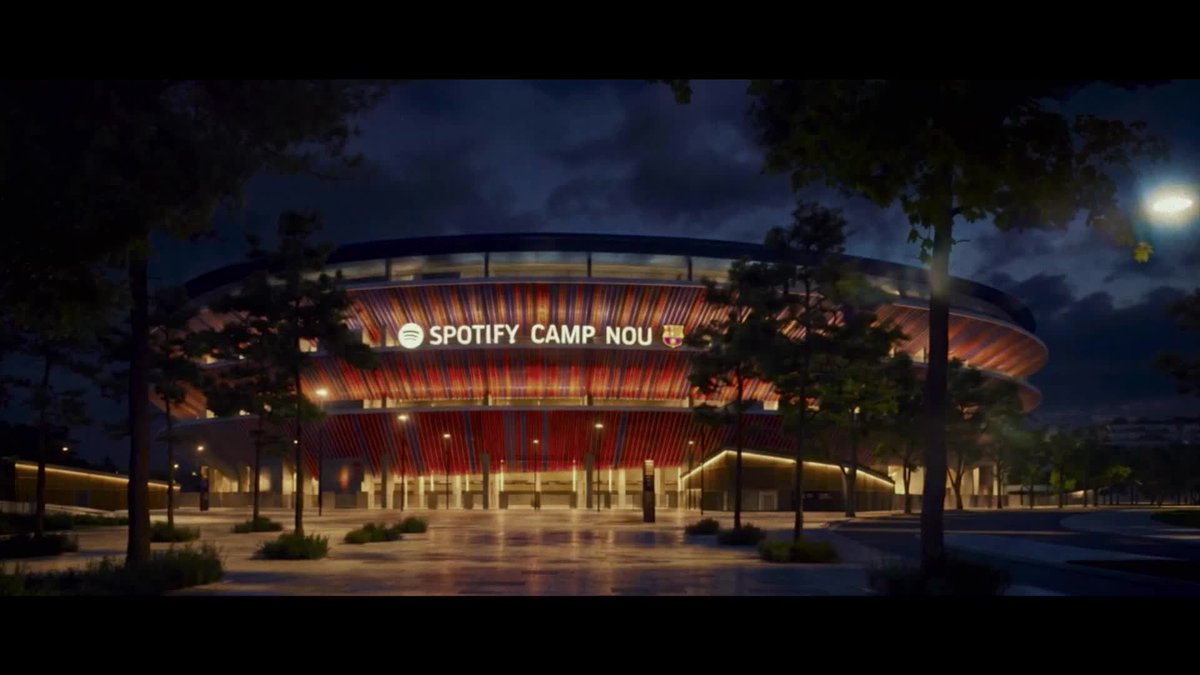 Bienvenidos y bienvenidas al mejor estadio del mundo. El nuevo Spotify Camp Nou 🏟️💙❤️