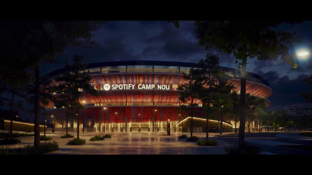 Welcome to the best stadium in the world. The new Spotify Camp Nou ๐๏ธ๐โค๏ธ