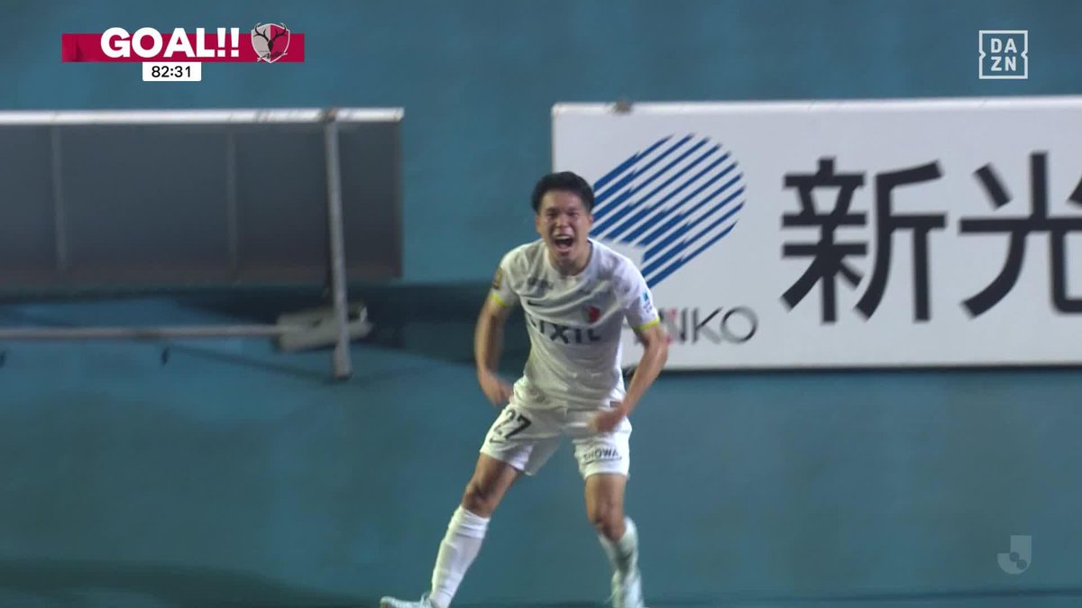 渾身の逆転弾 松村優太がこぼれ球をいち早く詰めた! 連敗脱出へ、鹿島がついに逆転🙌 🇯🇵明治安田J1リーグ第8節 🆚川崎F×鹿島 #Jリーグ #だったらDAZN