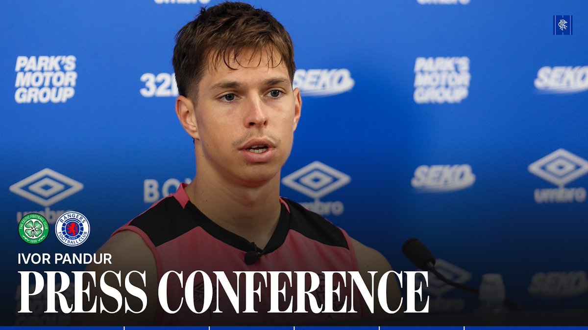 🎙️ Ivor Pandur spoke to the media ahead of Sunday’s Old Firm.