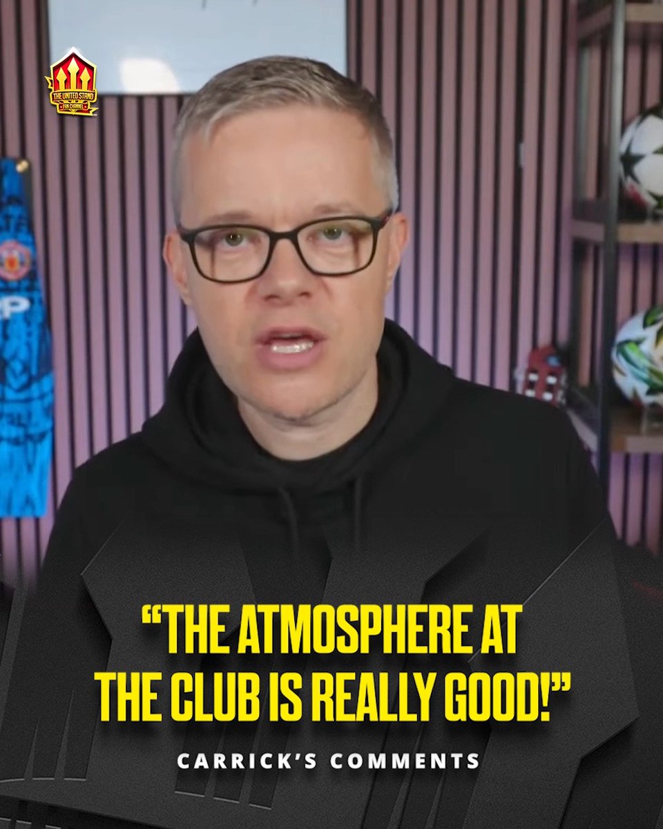 "How can the atmosphere at the club be really good at the moment!?" 🤷‍♂️ 😵‍💫 #mufc