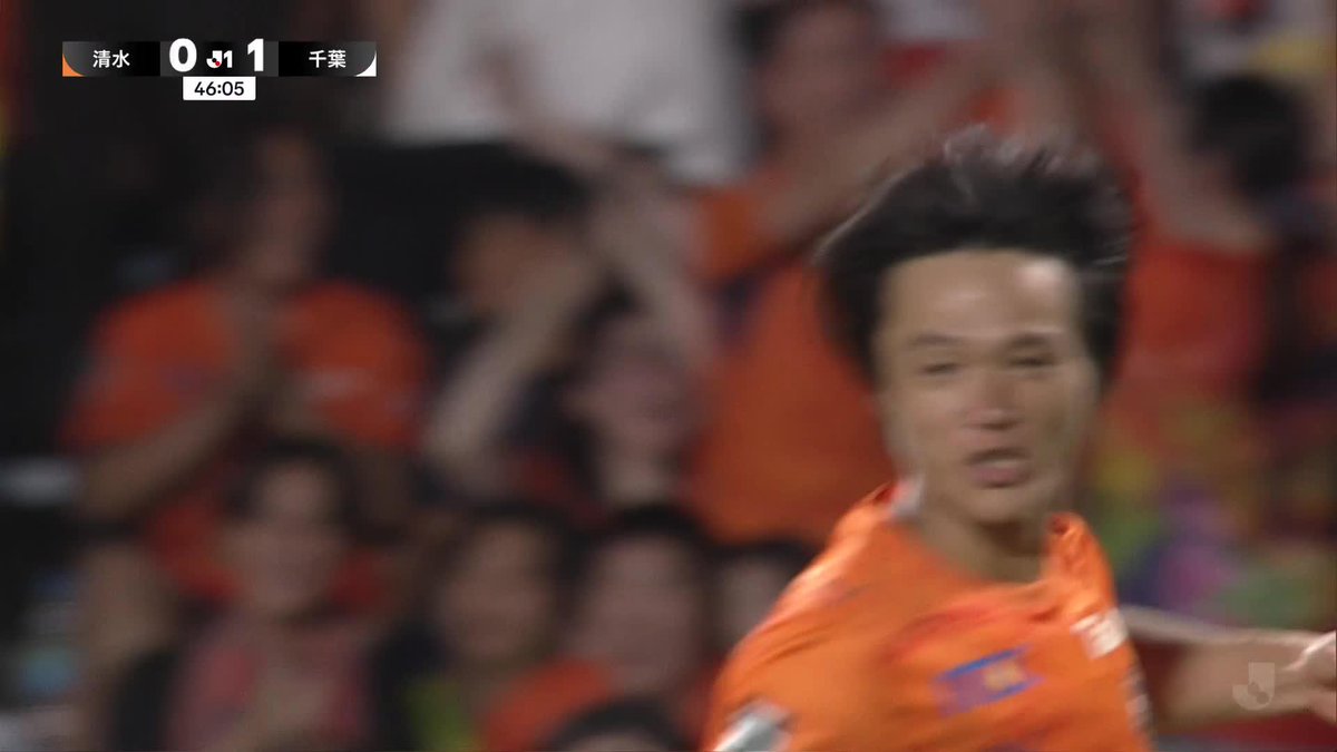 🎦 ゴール動画 🏆 明治安田Ｊ１リーグ 🆚 清水vs千葉 🔢 1-1 ⌚️ 47分 ⚽️ 松崎 快（清水） #Ｊリーグ