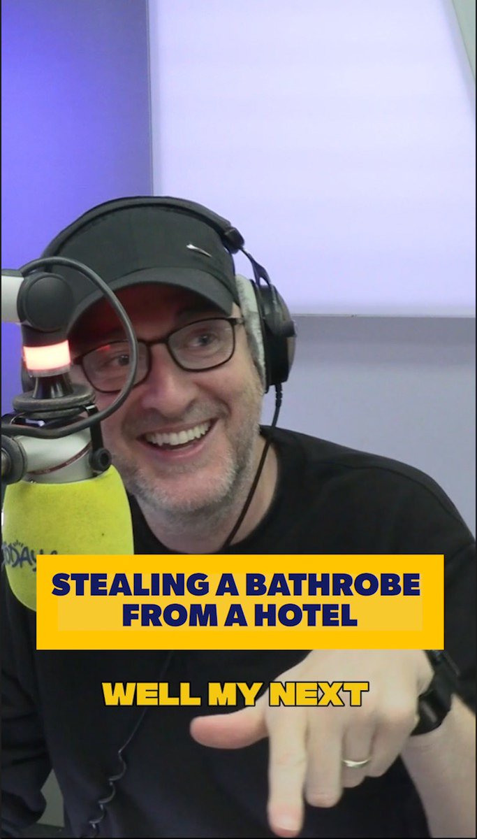 Tell Me I’m Wrong… 👀 One listener was a little shocked when her boyfriend proudly unpacked a hotel bathrobe from his bag after their weekend away.... She’s happy enough with taking the free shampoo and conditioner, but thinks a bathrobe is a step too far 🤔