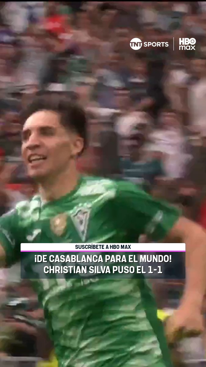 🤩🏆🇳🇬 ¡GOL CATURRO, GOL CATURRO, GOL CATURRO! Christian Silva aprovechó un error en la salida del Real Madrid y, con una templanza absoluta, definió en el mano a mano para el 1-1 de Santiago Wanderers ante Real Madrid en la definición de la Copa Intercontinental Sub-20. #MatchdaySábado Disfruta este partidazo por TNT Sports, TNT Sports Premium y #TNTSportsenHBOMax 📲💻 Link en la BIO 📍