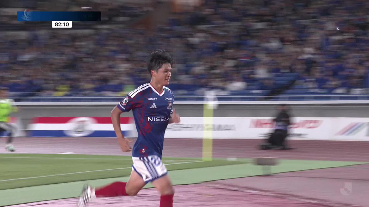 🎦 ゴール動画 🏆 明治安田Ｊ１リーグ 🆚 横浜FMvs水戸 🔢 2-0 ⌚️ 83分 ⚽️ 山根 陸（横浜FM） #Ｊリーグ