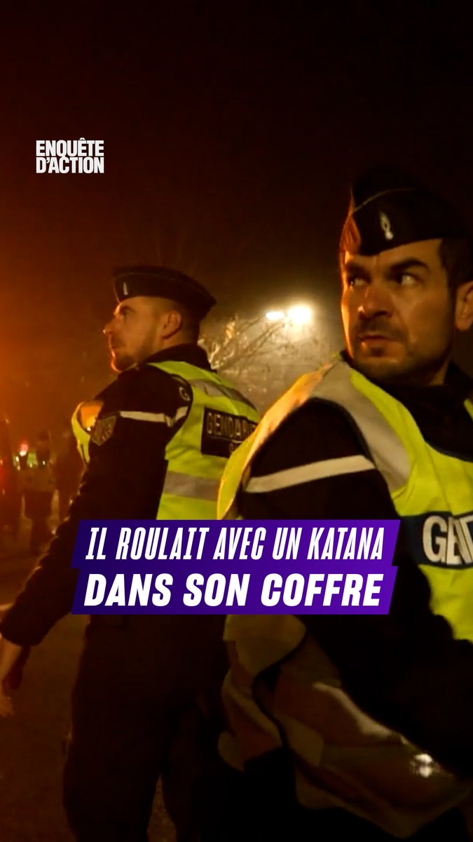 "Une arme qui peut tuer..." Les gendarmes découvrent deux armes blanches et les explications de l'automobiliste sont confuses 😮 #EnquêtedAction "Gendarmes de Bourgogne : des interventions sur les chapeaux de roues !", en streaming sur W9 et M6+