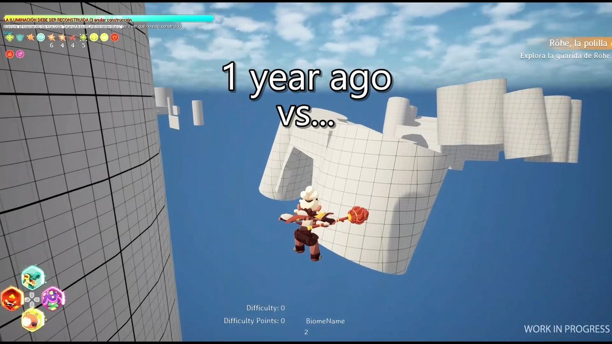It's amazing how much can change in only a year! Checkout some of the progress we've made on our upcoming game, Wilderings: The Lost Spring, in just the past 12 months! #indiedev #indiegame #gamedev #wishlistnow