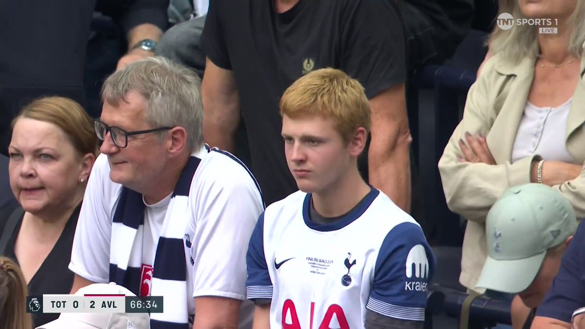 Spurs are stunned as Nicolas Jackson doubles Aston Villa's lead 😳 📺 Stream now on TNT Sports & HBO Max