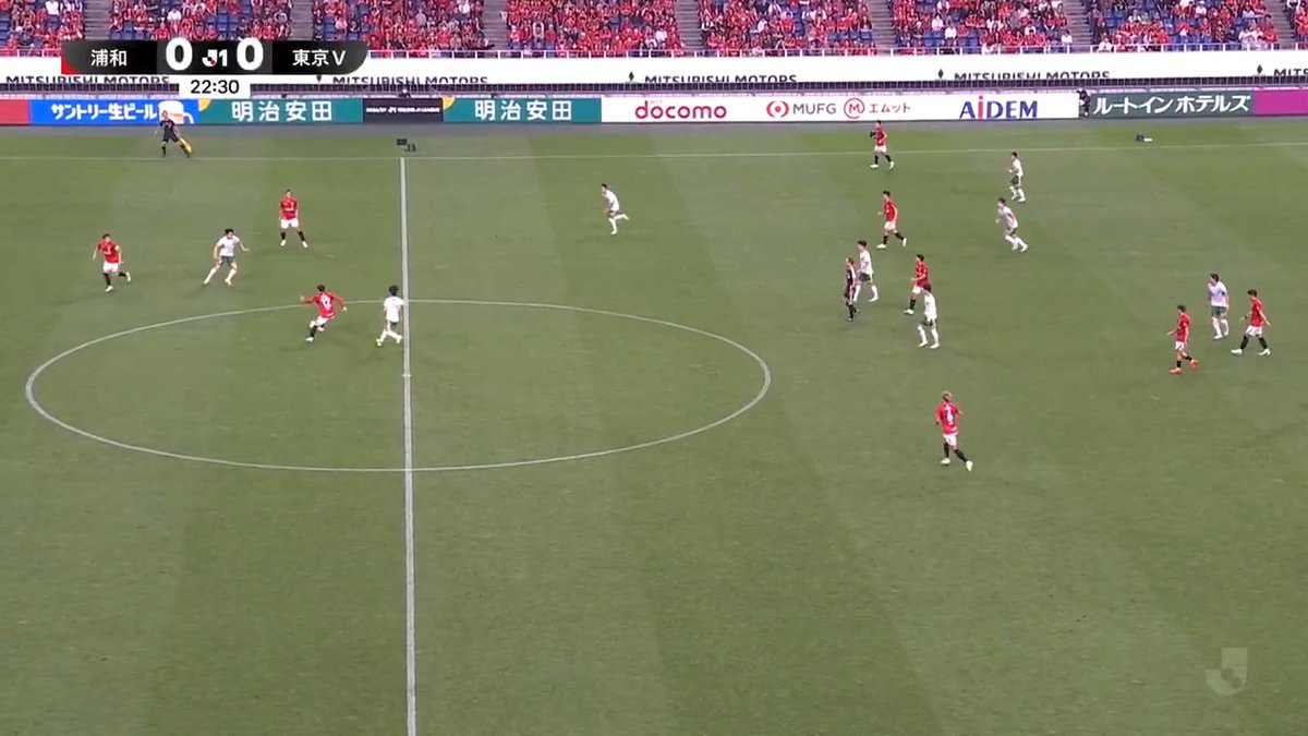 #瀬古樹 が緩急をつけた見事なターンでボールを前進させる👏👏👏 #UrawaRedDiamonds #urawareds #浦和レッズ #matchplayback #WeareREDS #Jリーグ