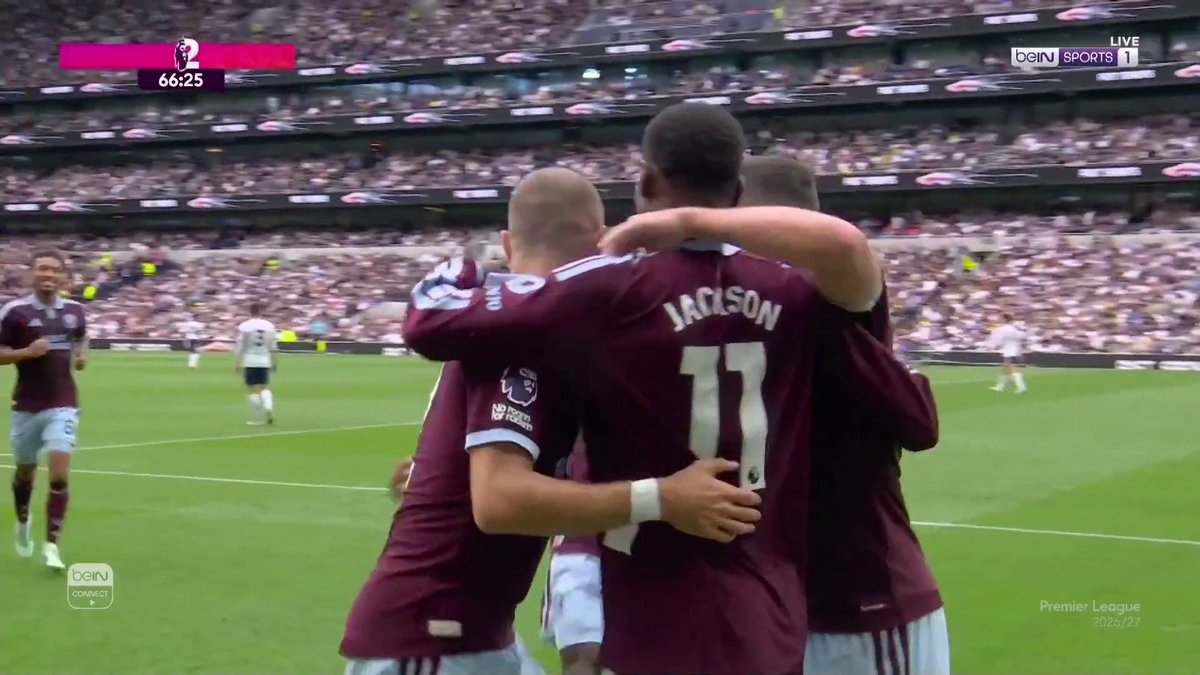 ⚽️🔥 نيكولاس جاكسون يسجل هدفاً لأستون فيلا بتسديدة قوية ومباشرة استقرت في الزاوية اليسرى. #الدوري_الإنجليزي_الممتاز