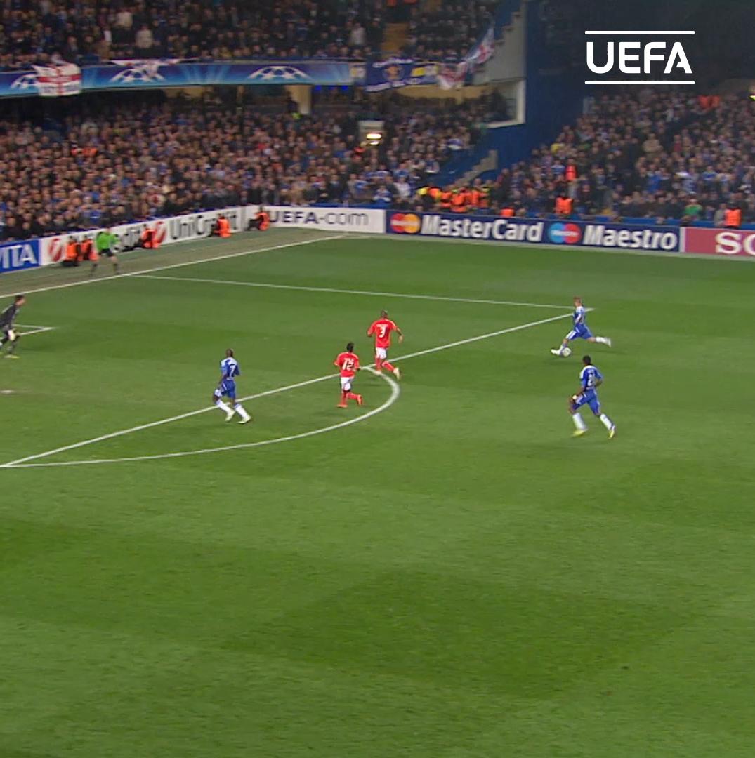 bro risked his stay at chelsea with this strike 1-1, UCL quarter finals, 92nd minute. The audacity...