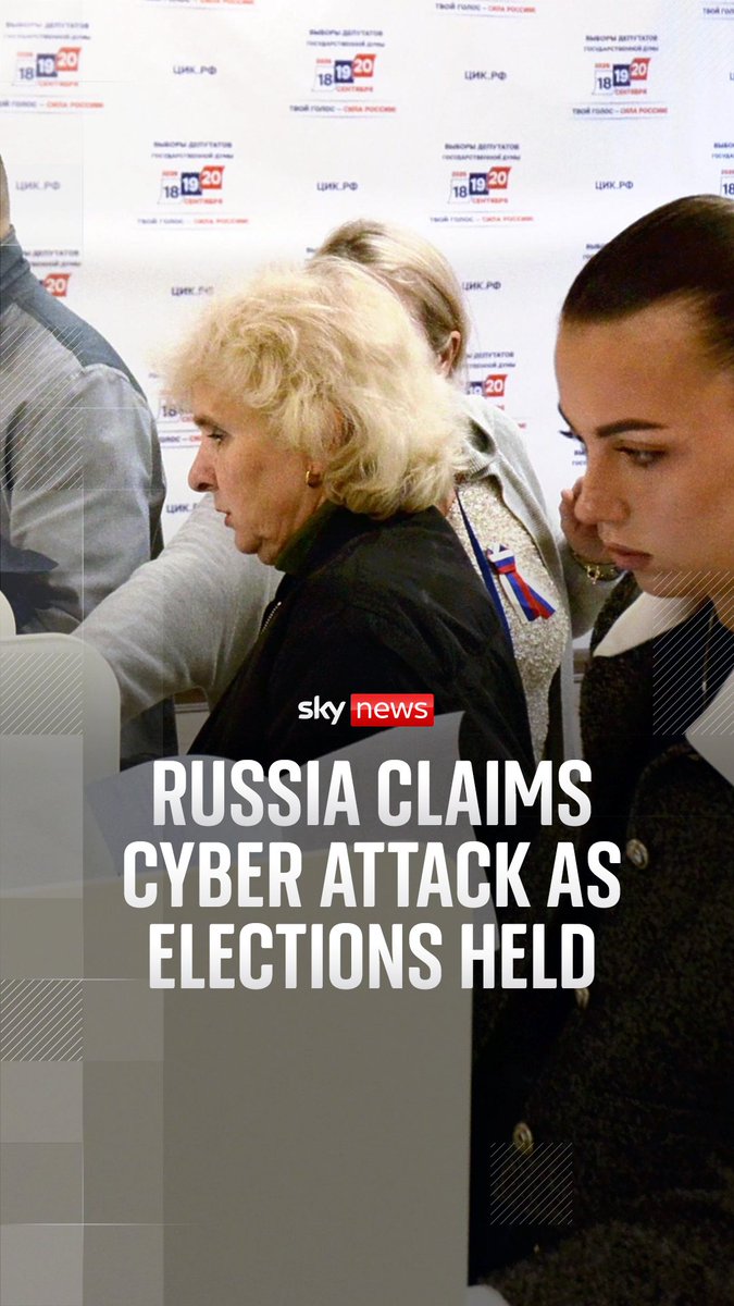 The online voting system in Moscow has been hit by a "strong cyber attack", but the situation remains under control, Russian state media reports. Millions of Russians are voting in the first parliamentary elections since the war in Ukraine began.