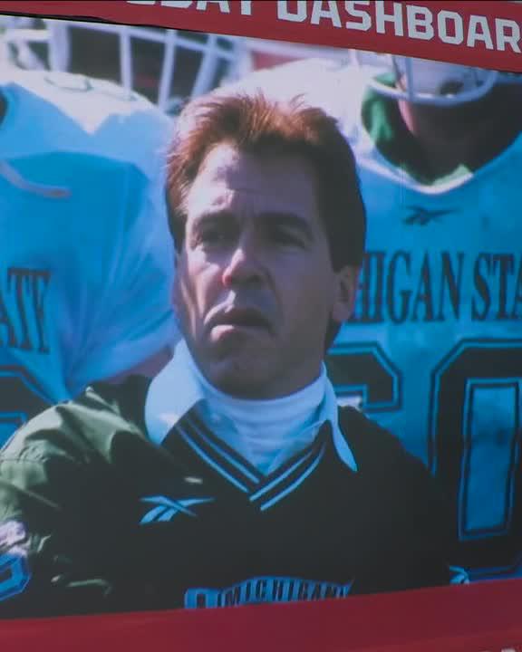 "Was this a color photo when they took it or was this black and white?" Pat McAfee had jokes for Coach Saban 😂