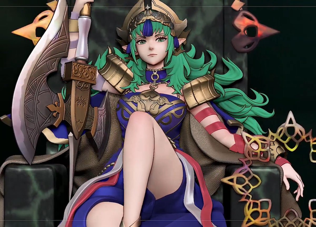 Goddess Sothis Fire Emblem Fortune's Weave is almost done 💫 #FE万紫千紅 #FEFW