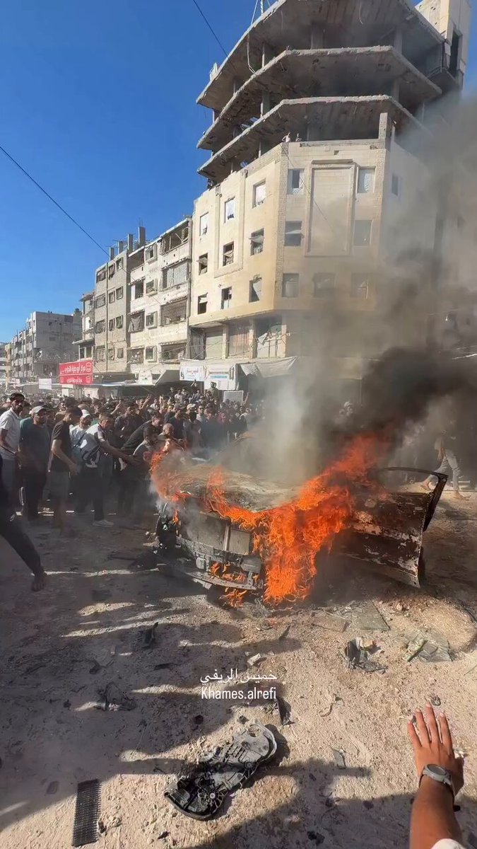This is Gaza today. Keep talking about us.