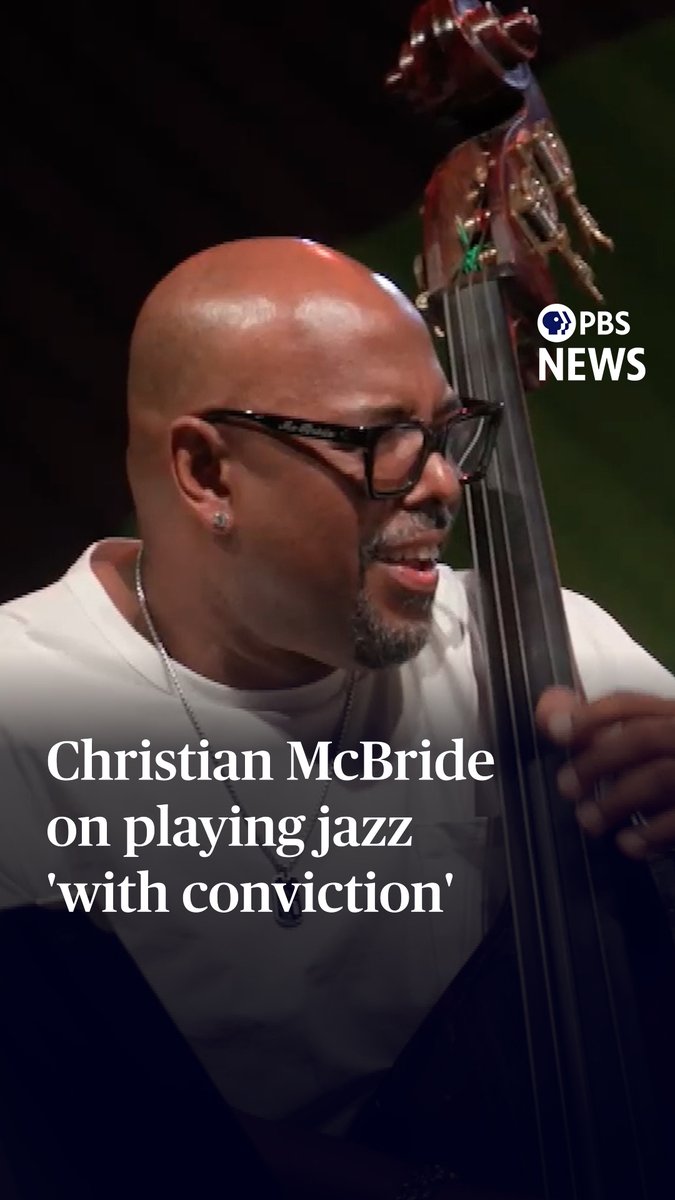 As a bass extraordinaire, big band leader, composer and educator, Christian McBride has been called one of the hardest-working men in jazz. He’s as comfortable performing with jazz icons as he is with artists like Sting and Billie Eilish. Senior arts correspondent Jeffrey Brown recently met McBride at his hometown jazz festival for our arts and culture series, CANVAS.