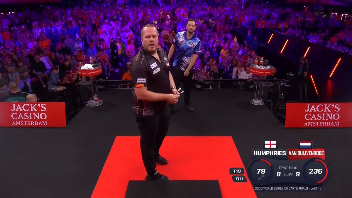 HUMPHRIES FORCES THE DECIDER! A double-double finish to level at 9-9 and take this all the way! 📺 #WSODFinals | R2