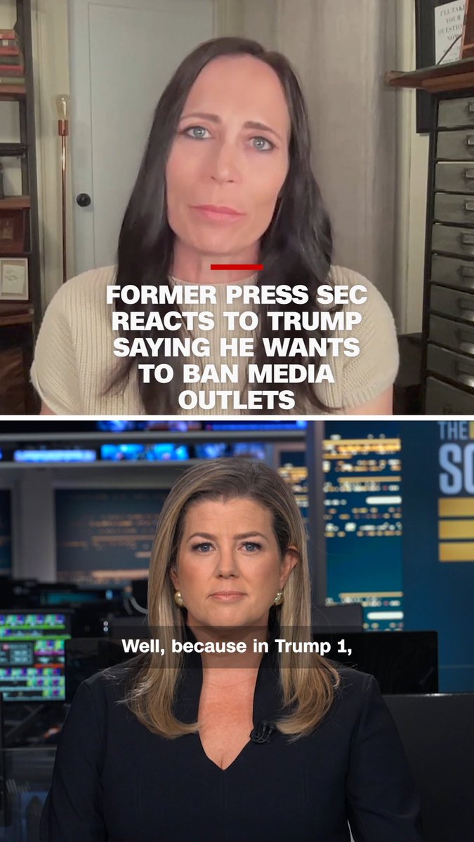Former White House press secretary Stephanie Grisham tells CNN’s Brianna Keilar she’s "not surprised" by Trump’s media ban.